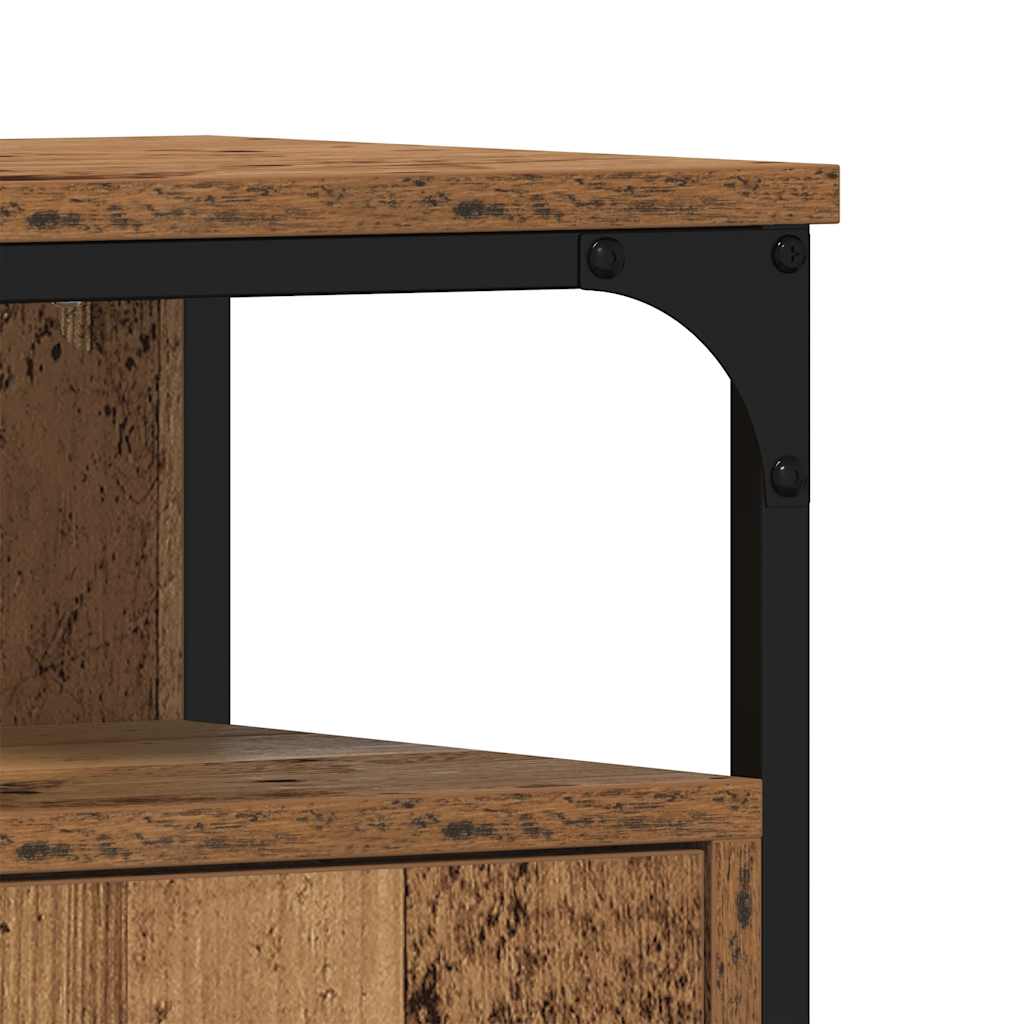 vidaXL Bathroom Sink Cabinet Old Wood 60x30x60 cm Engineered Wood
