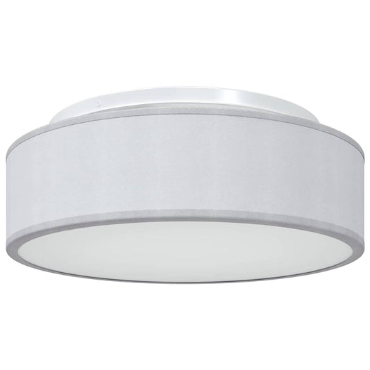 vidaXL Ceiling Lamp with Spotlights Grey 38 x 38 x 13.5 cm Fabric