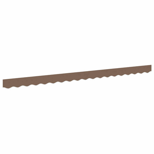 vidaXL Awning Valance Replacement for 5 m Beige Polyester
