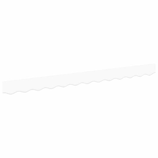 vidaXL Awning Valance Replacement White 3 m Polyester