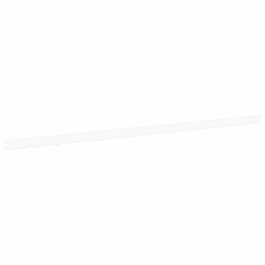 vidaXL Awning Valance Replacement White 580 x 20 cm Polyester