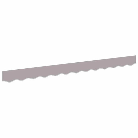 vidaXL Awning Valance Replacement Light Grey 3 m Polyester
