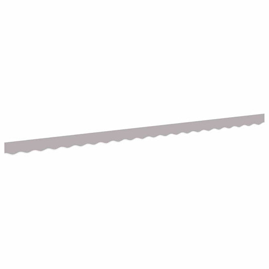 vidaXL Awning Valance Replacement Light Grey 480 x 20 cm Polyester