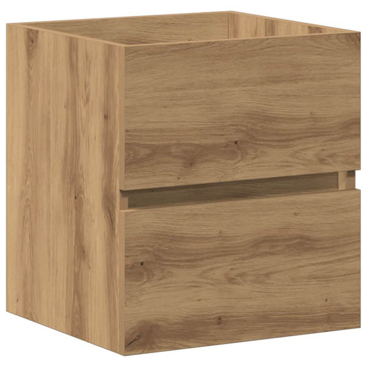 vidaXL Bathroom Sink Cabinet Artisan Oak 41x38.5x45 cm Engineered Wood