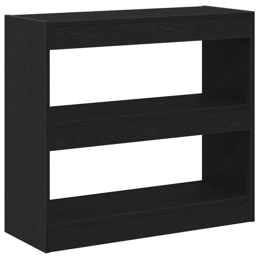 vidaXL Book Cabinet 2-Tier 2 pcs 80 x 30 x 72 cm Engineered Wood