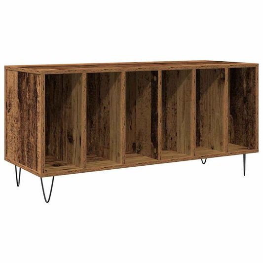 vidaXL Record Cabinet Old wood 100 x 38 x 48 cm Engineered Wood
