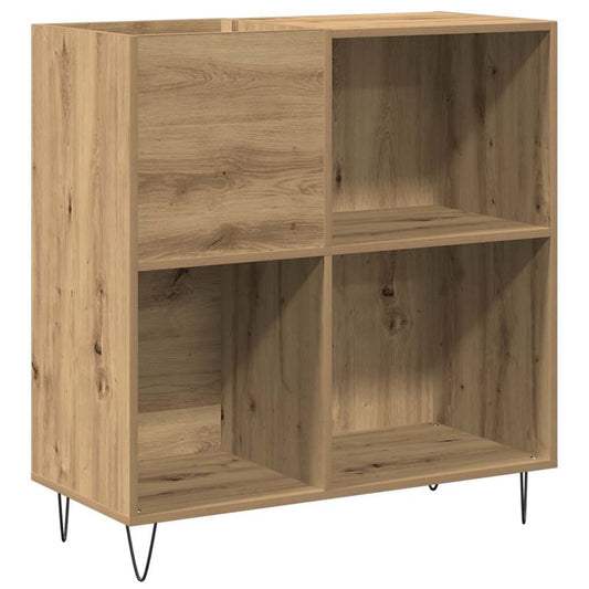 vidaXL Record Cabinet Artisan oak 85 x 38 x 89 cm Engineered Wood