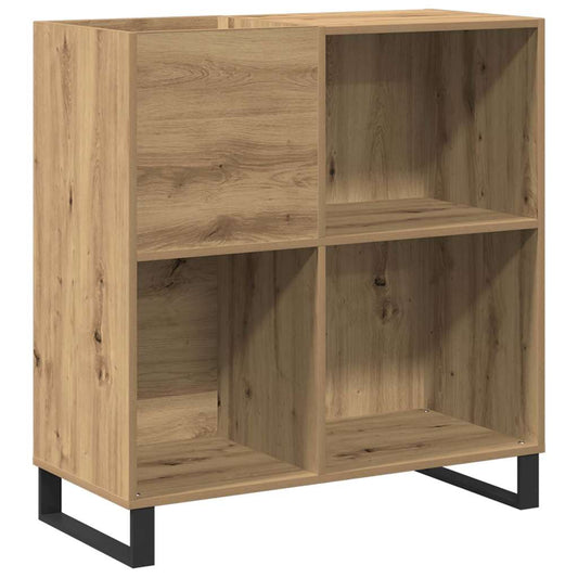 vidaXL Record Cabinet Artisan oak 85 x 38 x 89 cm Engineered Wood