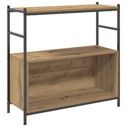 vidaXL Bookshelf 80 x 30 x 78.5 cm Engineered Wood Artisan Oak