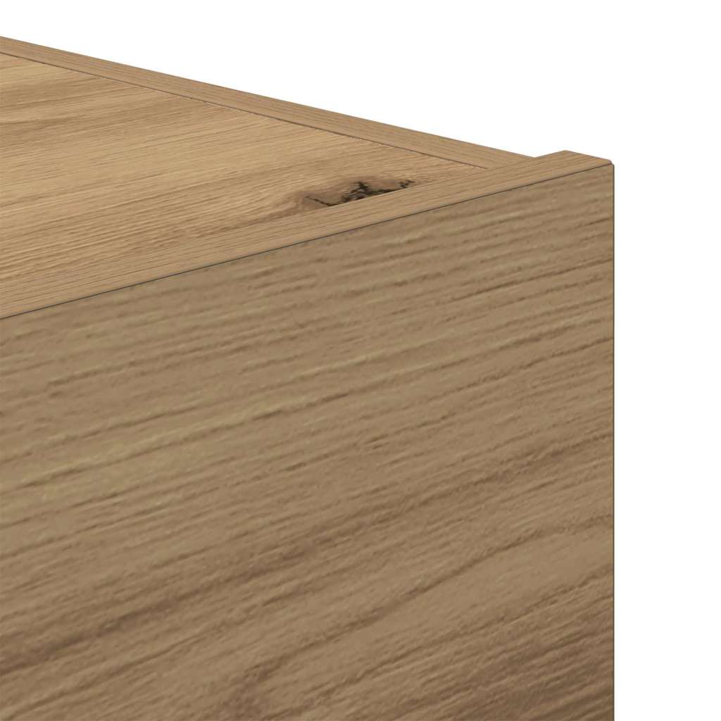 vidaXL Bedside Cabinet Artisan Oak 45 x 40 x 55 cm Engineered Wood
