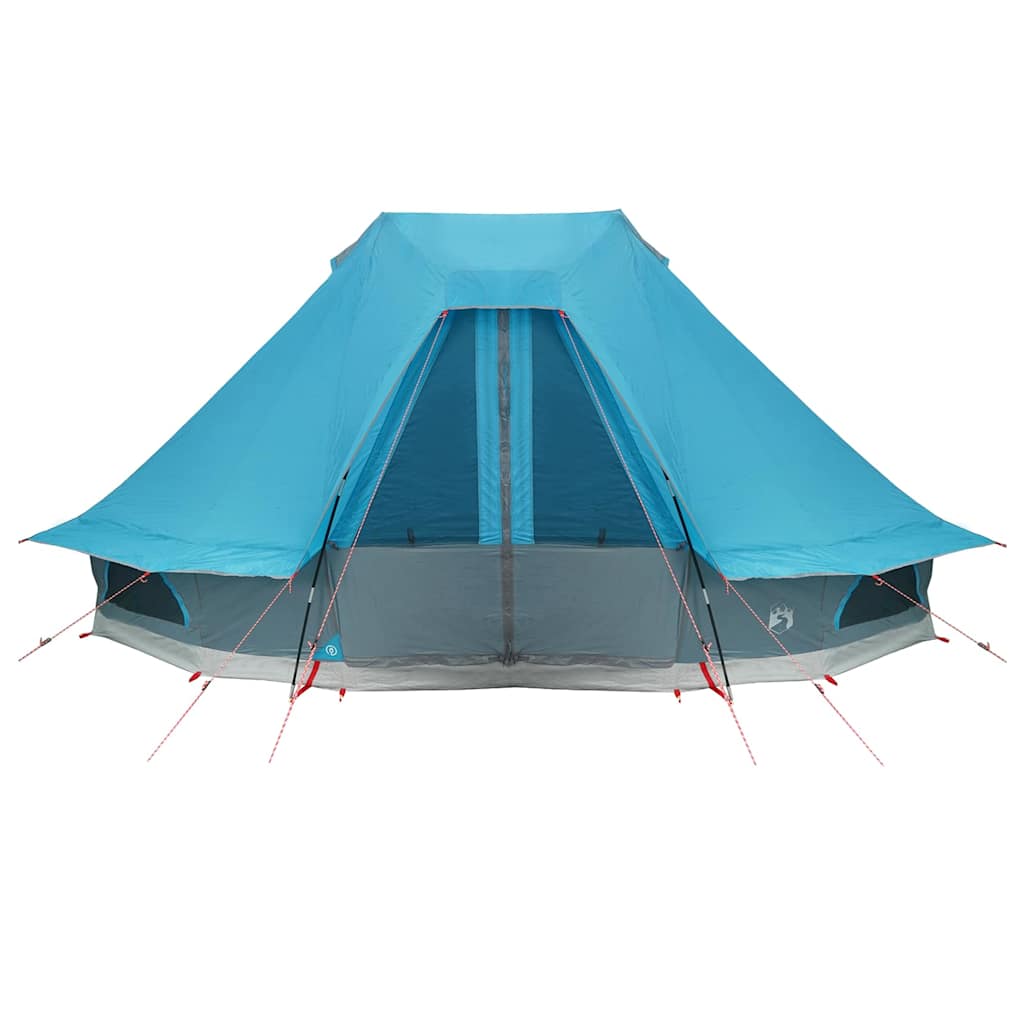 vidaXL Tipi Tent with Roof Blue 466 x 310 x 240 cm Taffeta