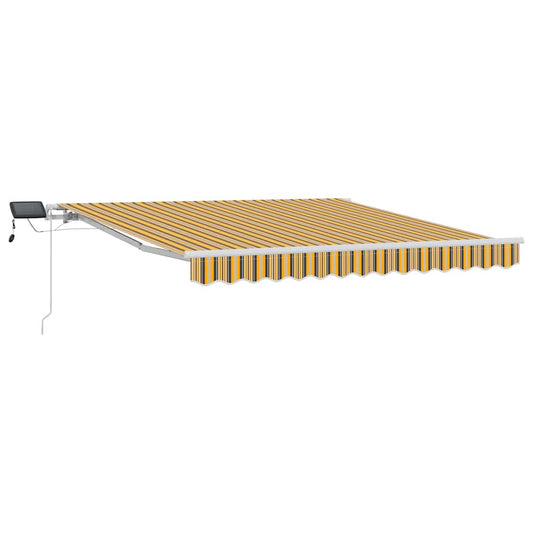 vidaXL Retractable Awning Multicolour 300 x 250 cm