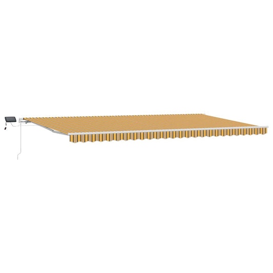 vidaXL Retractable Awning Multicolour 600 x 350 cm Fabric and Steel
