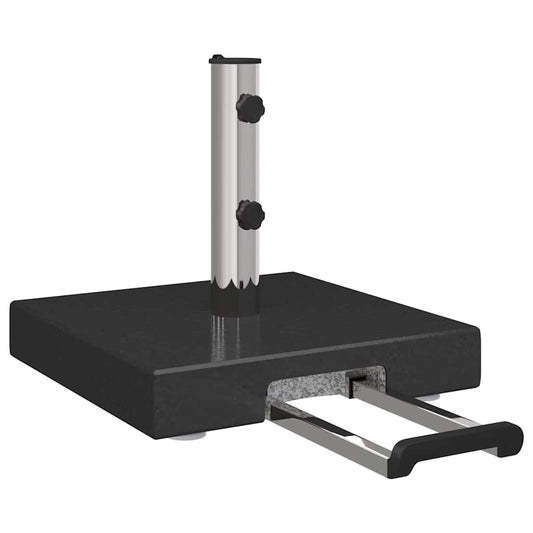 vidaXL Parasol Base Black 41 x 41 x 37 cm Granite