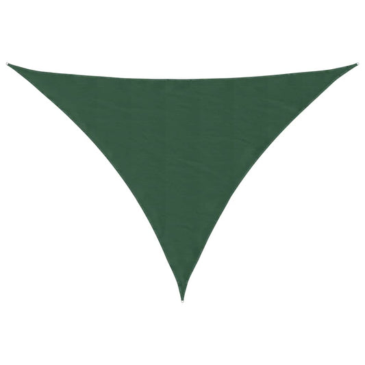 vidaXL Sun Shade Sail Dark Green 7x5x5 m 100% Polyester Oxford