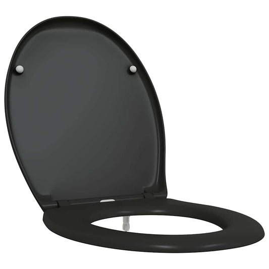 vidaXL Quick Release Toilet suitable for Seat Black