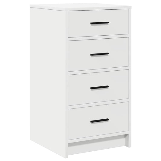 vidaXL Sideboard with Drawer White 40 x 41 x 75 cm Engineered wood