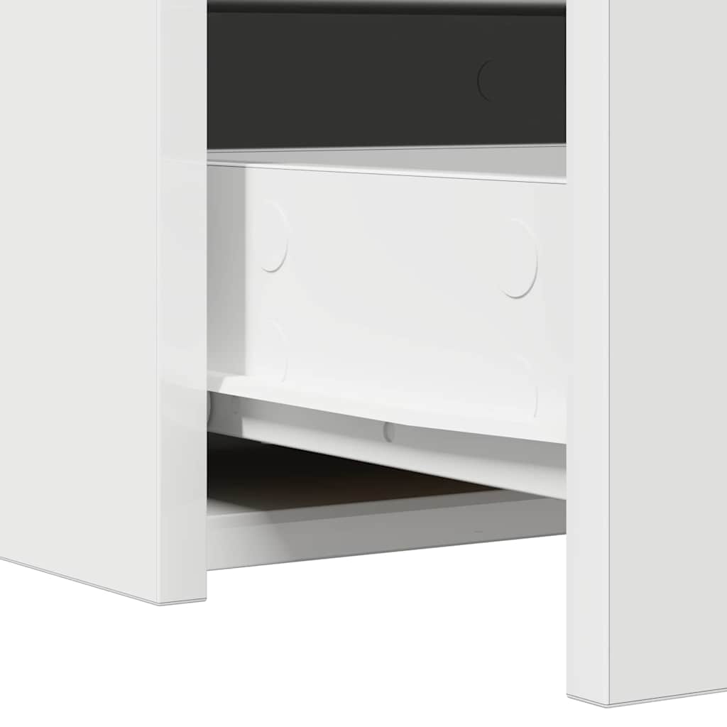 vidaXL Dressing Table White 83 x 40 x 70 cm Engineered Wood