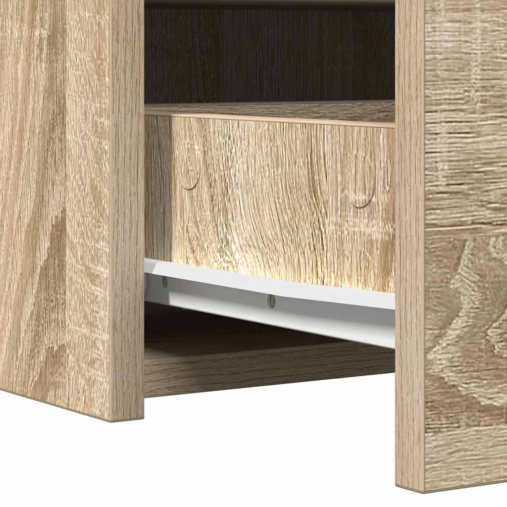 vidaXL Dressing Table Brown 100 x 40 x 70 cm Engineered Wood