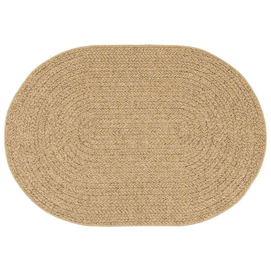 vidaXL Rug ZIZUR Brown 170 x 120 cm Polypropylene
