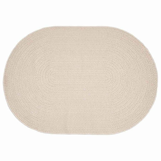 vidaXL Rug ZIZUR Cream 200 x 140 cm Polypropylene