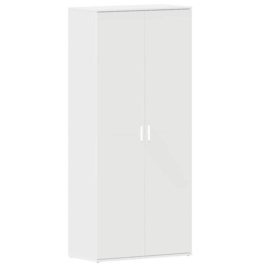 vidaXL Shoe Cabinet 80 x 39 x 178 cm Engineered Wood White