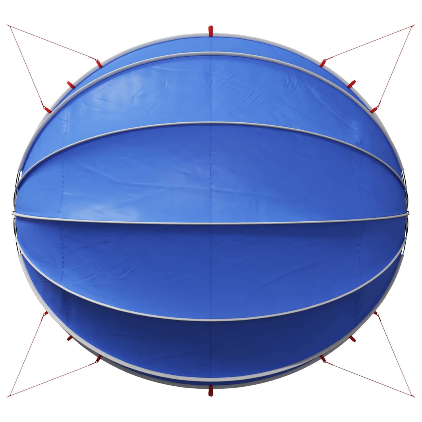 vidaXL Pool Dome 546 x 516 x 250 cm 185T polyester with PU coating