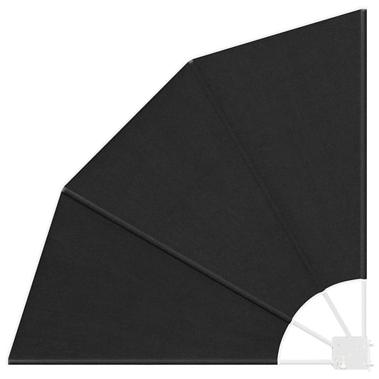vidaXL Balcony Privacy Screen 115 x 115 cm Polyester Anthracite