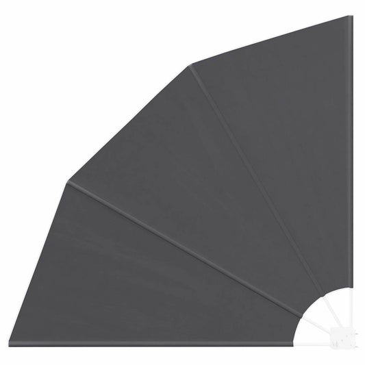 vidaXL Balcony Privacy Screen 140 x 140 cm Polyester Black