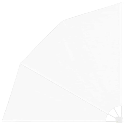 vidaXL Balcony Privacy Screen 210 x 210 cm Polyester White