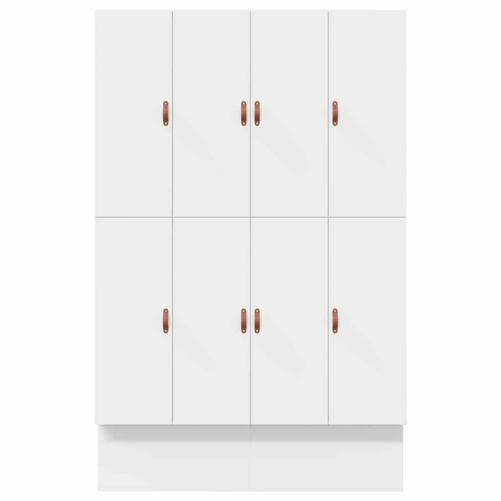 vidaXL Storage Bed Frame with Drawer White 135 cm Engineered Wood