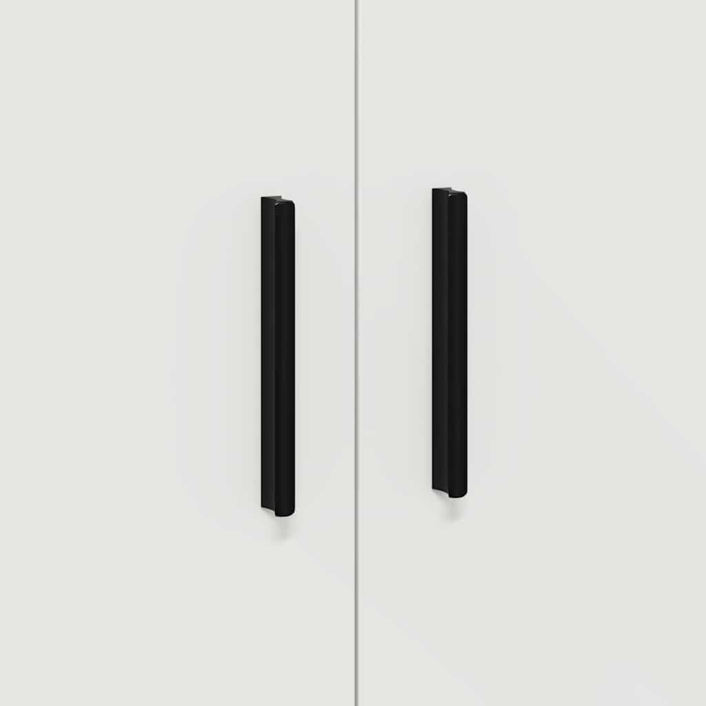 vidaXL Storage Cabinet 2 pcs White 118 x 41 x 40 cm Engineered Wood