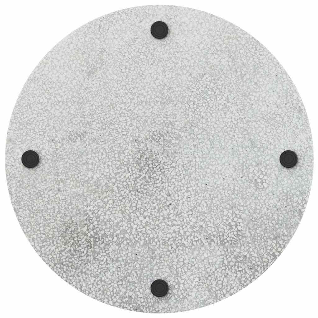 vidaXL Parasol Base 20.9kg Light Grey Concrete Round