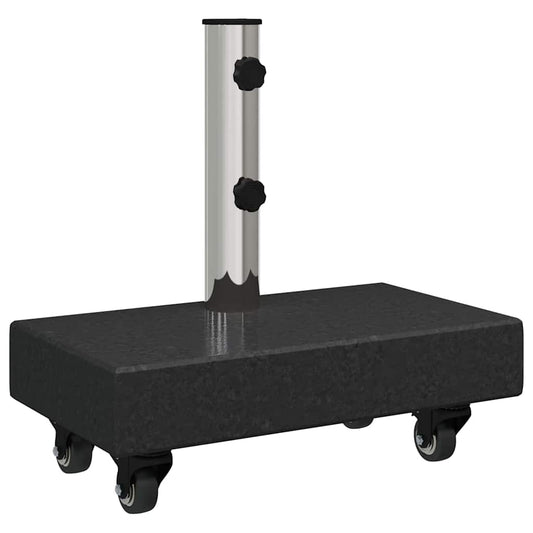 vidaXL Parasol Base Black 45 x 25 x 45 cm Granite