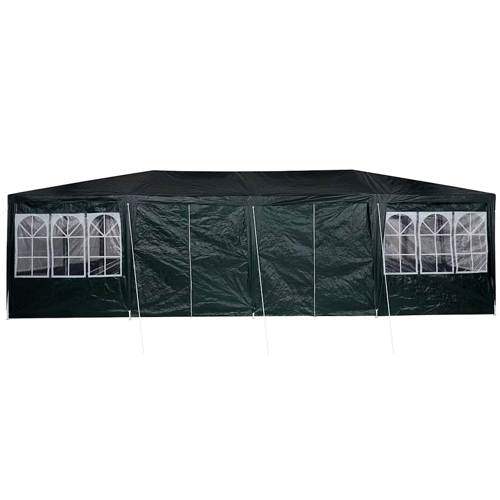 vidaXL Party Tent Green 800 x 400 x 266 cm Polyethylene