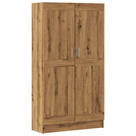 vidaXL Book Cabinet Artisan Oak 82,5x30,5x150 cm Engineered Wood