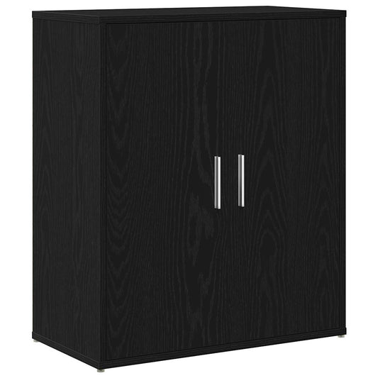 vidaXL Sideboard Black Oak 60x31x70 cm Engineered Wood