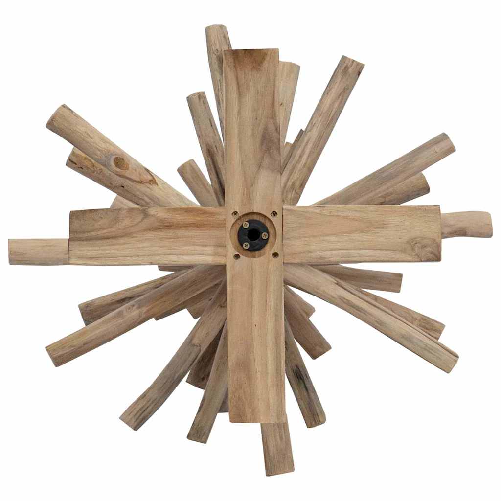 vidaXL Christmas Tree Brown 120 cm Solid teak wood