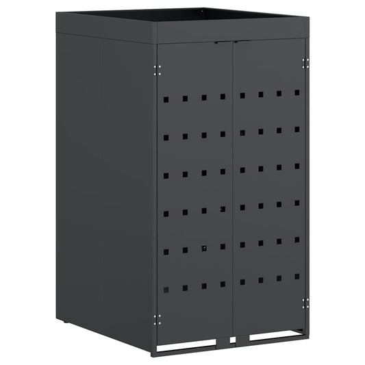 vidaXL Wheelie Bin Storage with Planter Roof for Single 240L Bin