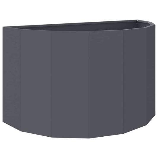 vidaXL Planter Anthracite 90 x 45 x 50 cm Steel