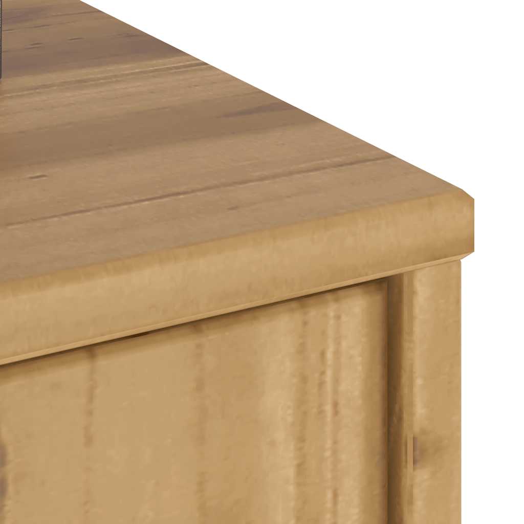 vidaXL Side Cabinets 4 pcs "ODDA" 40x24x79 cm Solid Wood Pine