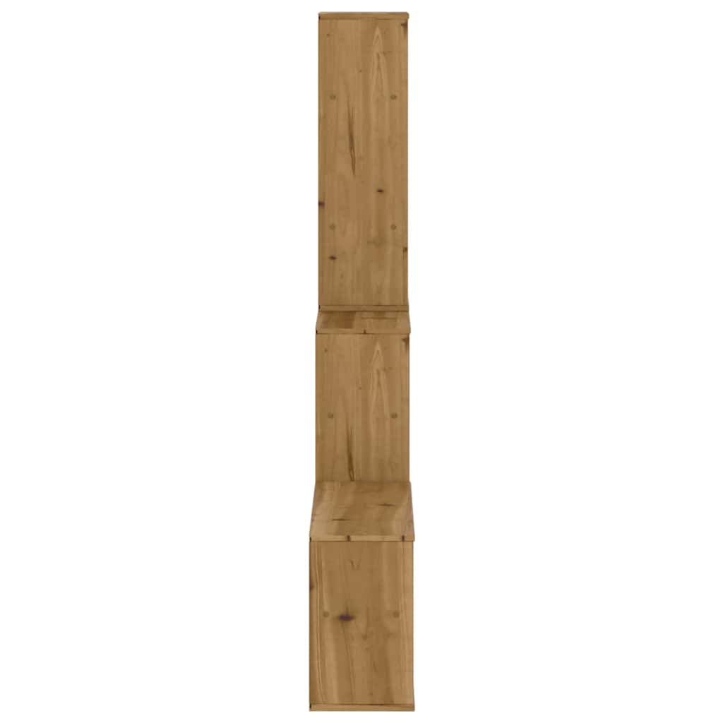 vidaXL 4 Piece TV Units with Storage ODDA Solid Wood Pine
