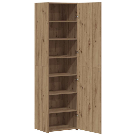 vidaXL Highboard Artisan Oak 50 x 42.5 x 185 cm