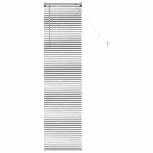 vidaXL Venetian Blinds Height Adjustable Silver 175 x 40 cm Aluminium