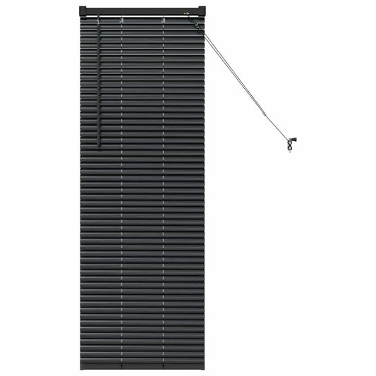 vidaXL Venetian Blinds Black 130 x 40 cm Aluminium