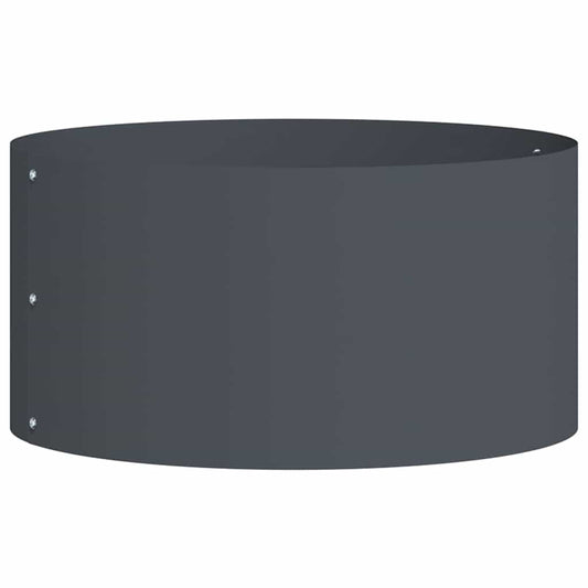 vidaXL Planter Ring Anthracite 40 x 40 x 20 cm Cold-rolled Steel