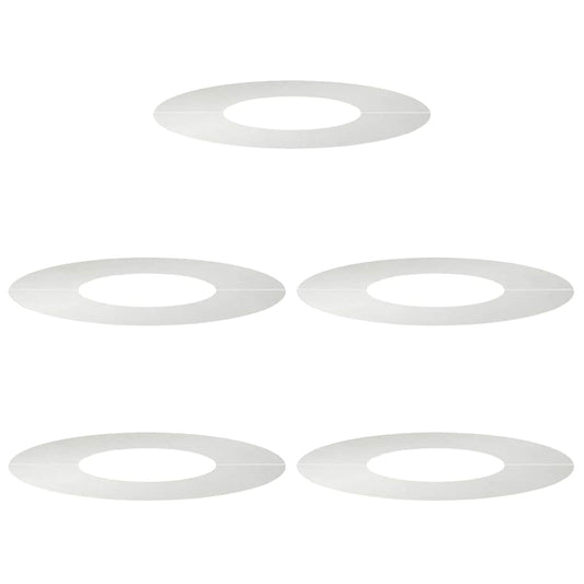 vidaXL suitable for Flat Tree Rings 5 pcs Silver Ø30 / 60 cm