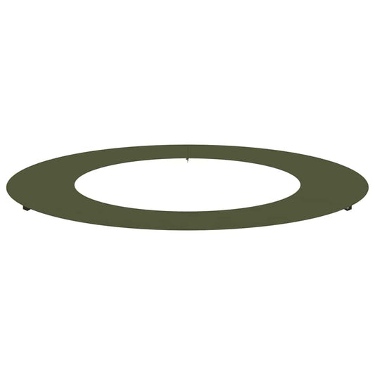 vidaXL suitable for Flat Tree Ring Olive green Ø50 / 80 cm Steel
