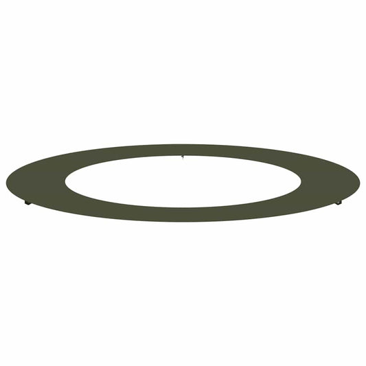 vidaXL suitable for Flat Tree Ring Olive green Ø60 / 90 cm Steel