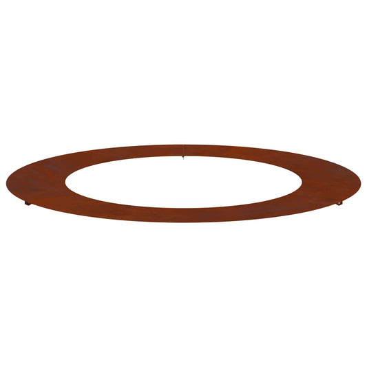 vidaXL suitable for Flat Tree Ring Brown Ø60 / 90 cm Weathering Steel
